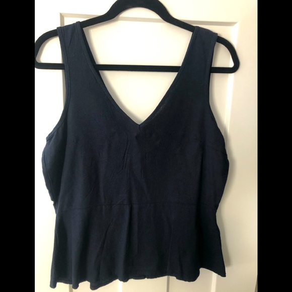 Peplum linen tank - Picture 2 of 3